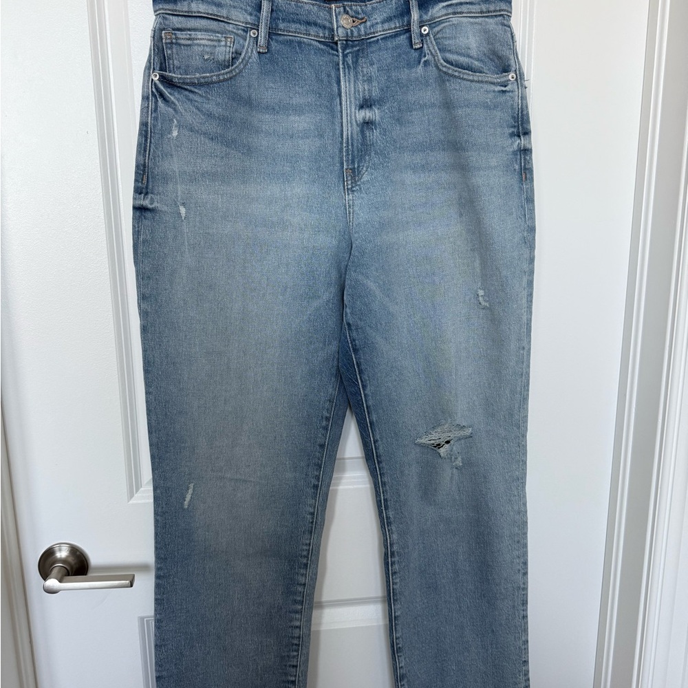 Express Women's High Rise Jeans - Light Denim